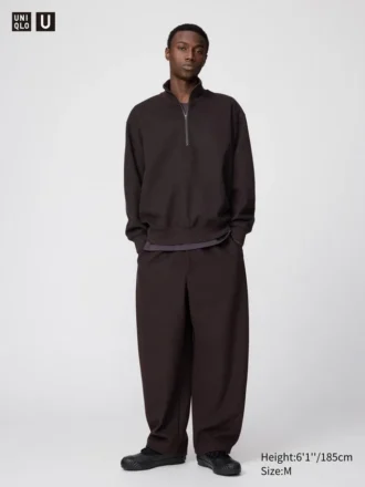 Unisex Brushed Wide Sweatpants
