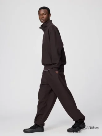 Unisex Brushed Wide Sweatpants