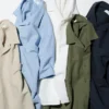 Unisex Cotton Linen Shirt | Short Sleeve