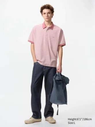 Unisex Dry Pique Striped Polo Shirt | Narrow Stripe