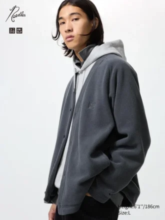 Unisex Fleece Cardigan
