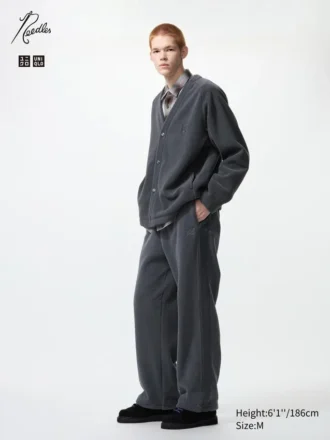 Unisex Fleece Wide Pants