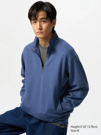 Unisex Half-Zip Sweatshirt
