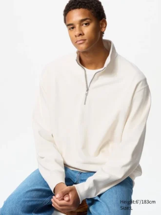 Unisex Half-Zip Sweatshirt