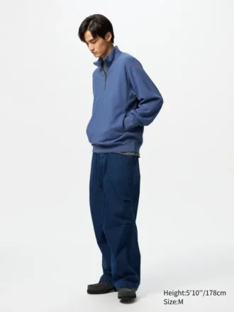 Unisex Half-Zip Sweatshirt