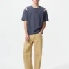 Unisex Henley Neck T-Shirt