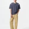 Unisex Henley Neck T-Shirt