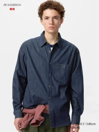 Unisex Light Denim Shirt