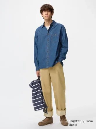 Unisex Light Denim Shirt