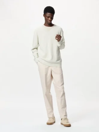 Unisex Linen Blend Relaxed Pants