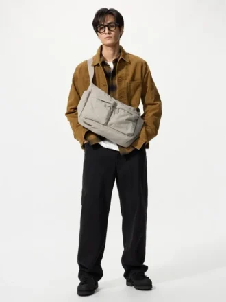 Unisex Multi Pocket Shoulder Bag