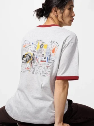 Unisex Ny Pop Art Ut Graphic T-Shirt | Jean-Michel Basquiat