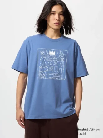 Unisex Ny Pop Art Ut Graphic T-Shirt | Jean-Michel Basquiat