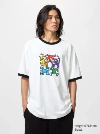 Unisex Ny Pop Art Ut Graphic T-Shirt | Keith Haring
