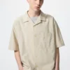 Unisex Open Collar Shirt | Short Sleeve