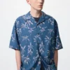Unisex Open Collar Shirt | Short Sleeve | Printed