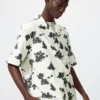 Unisex Open Collar Shirt | Short Sleeve | Printed