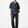 Unisex Open Collar Shirt | Short Sleeve | Printed