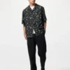 Unisex Open Collar Shirt | Short Sleeve | Printed