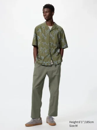 Unisex Open Collar Shirt | Short Sleeve | Printed