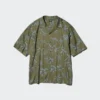 Unisex Open Collar Shirt | Short Sleeve | Printed