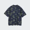 Unisex Open Collar Shirt | Short Sleeve | Printed