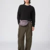 Unisex Packable Pocket Crossbody Bag
