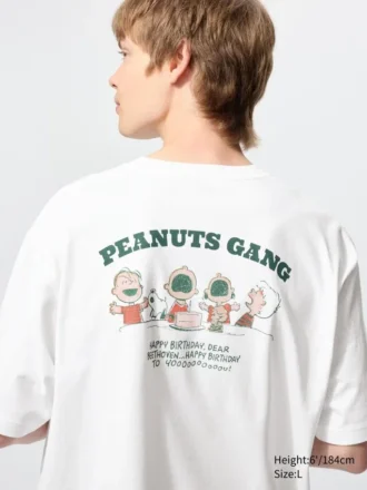 Unisex Peanuts Ut Graphic T-Shirt