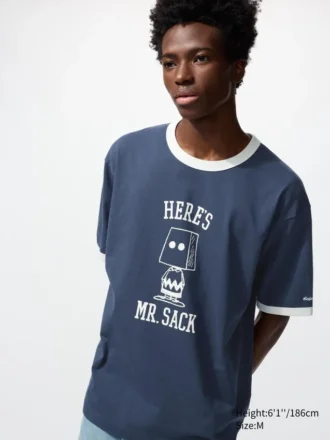 Unisex Peanuts Ut Graphic T-Shirt