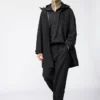 Unisex Pleated Wide Tapered Pants