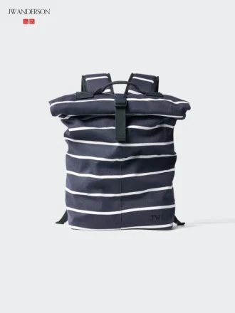 Unisex Roll Top Backpack | Striped