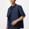 Unisex Seersucker Shirt | Short Sleeve