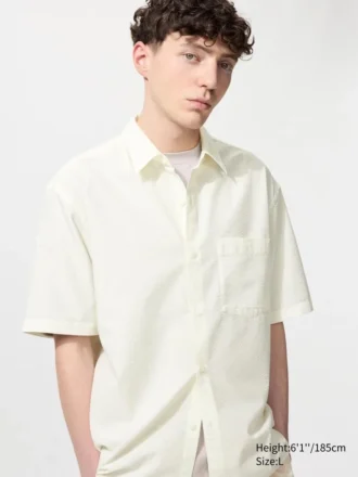 Unisex Seersucker Shirt | Short Sleeve