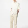 Unisex Seersucker Shirt | Short Sleeve