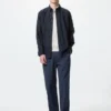 Unisex Stretch Easy Ankle Pants | Seersucker