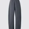 Unisex Sweat Barrel Pants