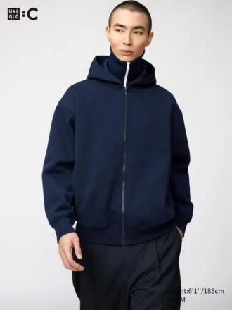 Unisex Sweat Oversized Full-Zip Hoodie