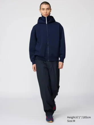 Unisex Sweat Oversized Full-Zip Hoodie