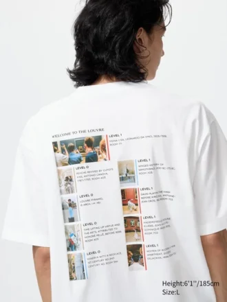 Unisex the Louvre Ut Graphic T-Shirt