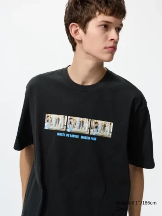 Unisex the Louvre Ut Graphic T-Shirt