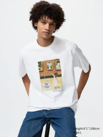 Unisex the Louvre Ut Graphic T-Shirt