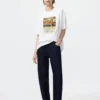 Unisex the Louvre Ut Graphic T-Shirt