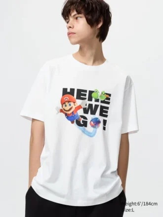 Unisex the Super Mario Galaxy Movie Ut Graphic T-Shirt