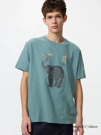 Unisex Ukiyo-E Animals Ut Graphic T-Shirt