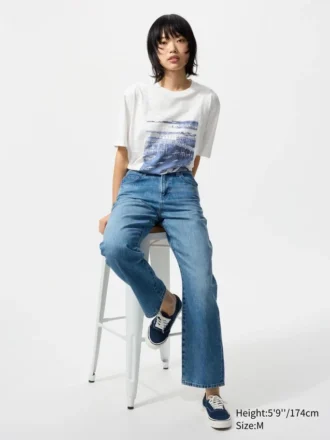 Unisex Ukiyo-E Blue Ut Graphic T-Shirt