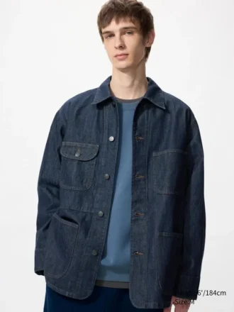 Unisex Utility Jacket | Denim