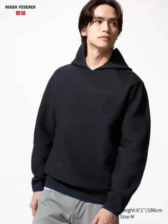 Unisex Washable 3D Knit Pullover Hoodie