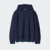 Unisex Washable 3D Knit Pullover Hoodie