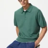 Unisex Washable Knitted Polo Sweater | Short Sleeve