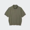 Unisex Washable Knitted Polo Sweater | Short Sleeve